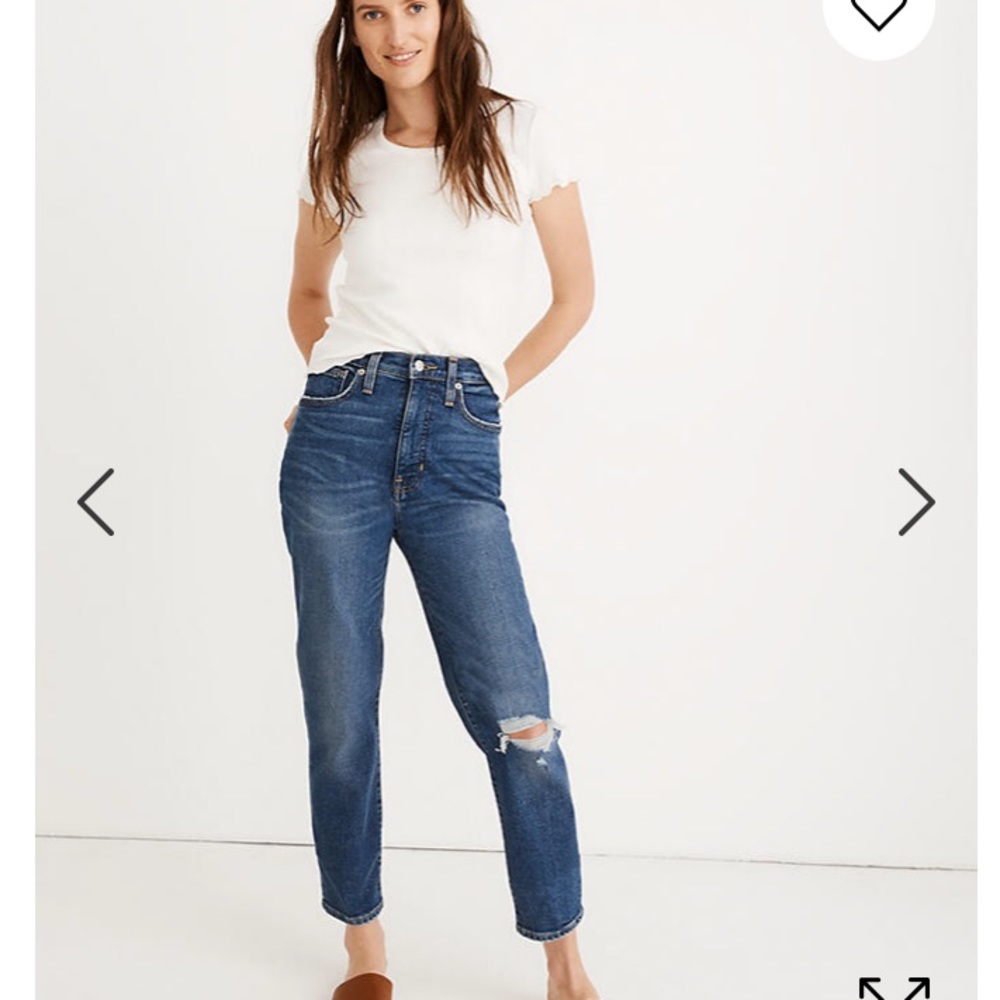 Madewell Mom jeans